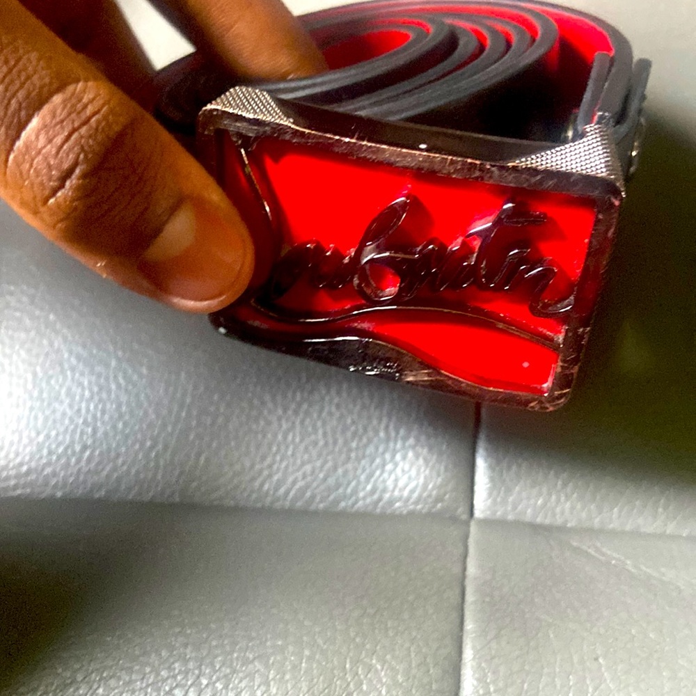 Christan Louboutin belt